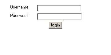 online guestbook login screen
